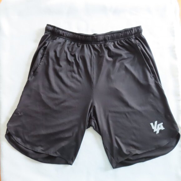 YoungLA Shorts Men's XXL Black Athletic Activewear Casual Workout Zip Pocket - Picture 1 of 13